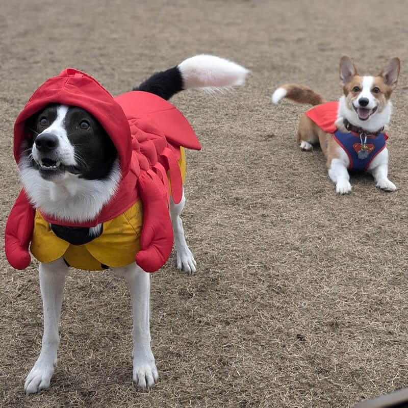 temporary dog park